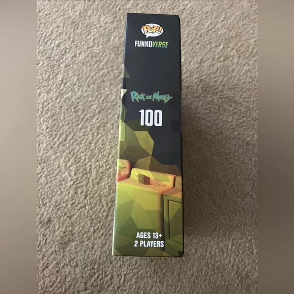 NEW Funkoverse Strategy Board Game: Rick & Morty Theme Set 2 Players - Picture 3 of 6